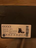 Gucci Marmont Biker Laarzen - Maat 40, Ophalen of Verzenden, Zo goed als nieuw, Zwart, Lage of Enkellaarzen