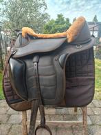 FRA (edix Libre) boomloos bruin dressuur zadel + accesoires, Dieren en Toebehoren, Ophalen, Zo goed als nieuw, Western