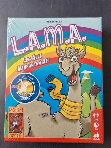 L.A.M.A. - Leg Alle Minpunten Af! (kaartspel)
 beschikbaar voor biedingen