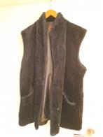 Mouwenloze bontjas vest - nepbont, Kleding | Dames, Maat 38/40 (M), Zwart, Ophalen of Verzenden, New View