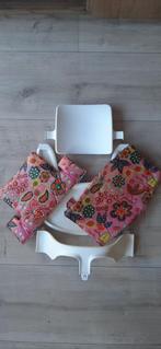 Stokke babyset met tray wit en kussentjes!, Ophalen of Verzenden, Gebruikt