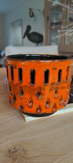 Fratelli Fanciullacci One MEDIUM bloempot oranje bruin, Ophalen of Verzenden