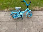 12 inch  loekie kinder fiets met zijwieltjes, Fietsen en Brommers, Zijwieltjes, Loekie, Ophalen of Verzenden, Minder dan 16 inch