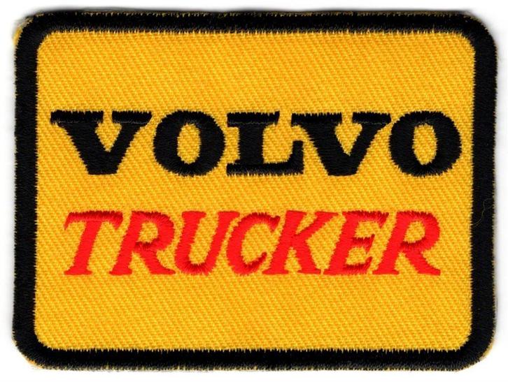 Volvo Trucker stoffen opstrijk patch embleem #4, Verzamelen, Automerken, Motoren en Formule 1, Nieuw, Auto's, Ophalen of Verzenden