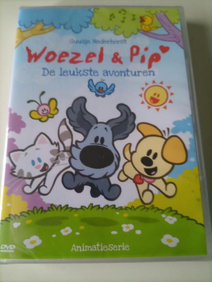 DVD Woezel en Pip, Cd's en Dvd's, Dvd's | Tekenfilms en Animatie, Nieuw in verpakking, Europees, Tekenfilm, Alle leeftijden, Ophalen of Verzenden
