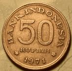 Indonesië 50 Rupiah 1971 - KM# 35, Postzegels en Munten, Ophalen of Verzenden, Zuidoost-Azië, Losse munt