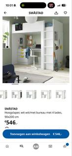 IKEA Småstad Bureau-Bed, Huis en Inrichting, Kasten | Kledingkasten, Ophalen, Kunststof, Gebruikt, 50 tot 100 cm
