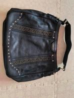 Versace Leren Schoudertas - Nieuw!, Sieraden, Tassen en Uiterlijk, Tassen | Damestassen, Verzenden, Nieuw, Zwart, Schoudertasje