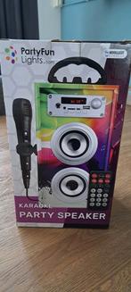 Karaoke party speaker, Audio, Tv en Foto, Karaoke-apparatuur, Zo goed als nieuw, Ophalen