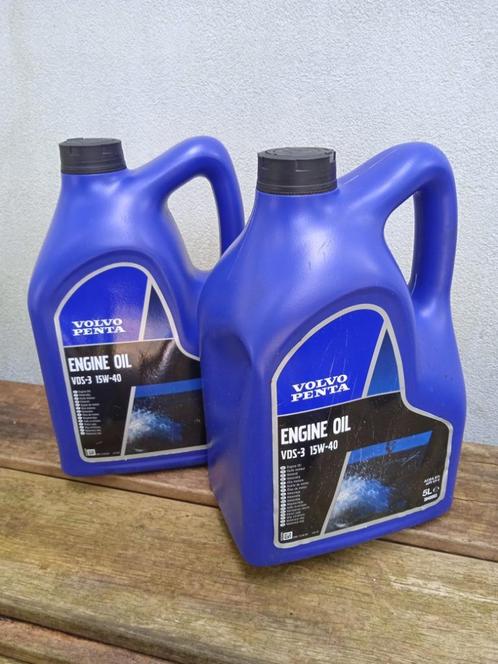 VOLVO PENTA ENGINE OIL motorolie VDS-3 15W-40 2x5 liter, Watersport en Boten, Accessoires en Onderhoud, Nieuw, Motor en Techniek