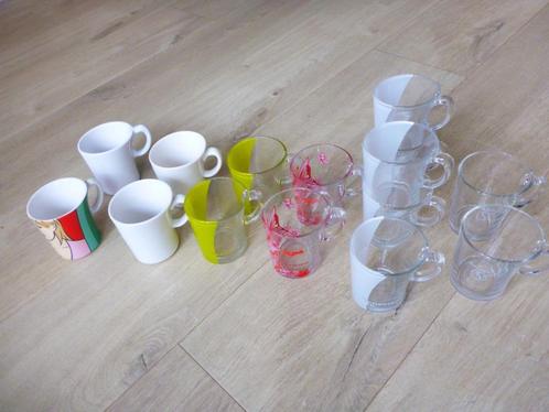 Diverse glazen Senseo, Douwe Egberts., Huis en Inrichting, Keuken | Servies, Zo goed als nieuw, Overige typen, Overige stijlen