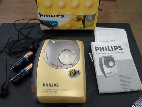 Philips AQ6512 cassette walkman radio, Audio, Tv en Foto, Walkmans, Discmans en Minidiscspelers, Walkman, Ophalen of Verzenden