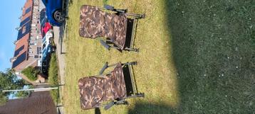 2 stuks Ultimate comfort stoel camo. beschikbaar voor biedingen