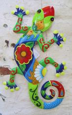 GEKKO - WAND DECORATIE - METAAL, Huis en Inrichting, Ophalen of Verzenden, Nieuw