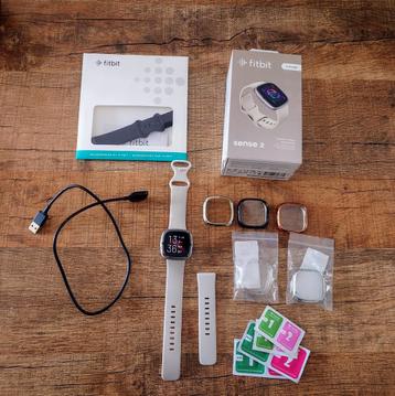 Fitbit Sense 2 smartwatch sport horloge met accessoires  beschikbaar voor biedingen