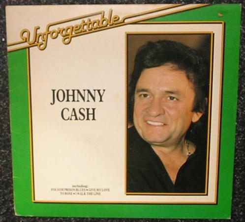 Johnny Cash – Unforgettable Greatest Hits 1981 LP1468, Cd's en Dvd's, Vinyl | Overige Vinyl, Overige formaten, Ophalen of Verzenden