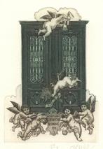 1415 Ex Libris Hongarije : Zoltán Vén, 1985, Antiek en Kunst, Kunst | Etsen en Gravures, Verzenden