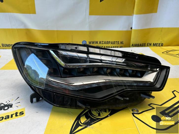 Koplamp Audi A6 C7 RS6 VOLL LED MATRIX RECHTS COMPLEET, Auto-onderdelen, Verlichting, Audi, Gebruikt, Ophalen of Verzenden