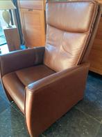 Luxe sta op stoel van Prominent in nieuwstaat mooi leer zgan, Ophalen, Zo goed als nieuw, Leer