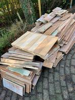 Houten vloerdelen, Doe-het-zelf en Verbouw, Hout en Planken, Ophalen, Gebruikt, Minder dan 25 mm, Plank