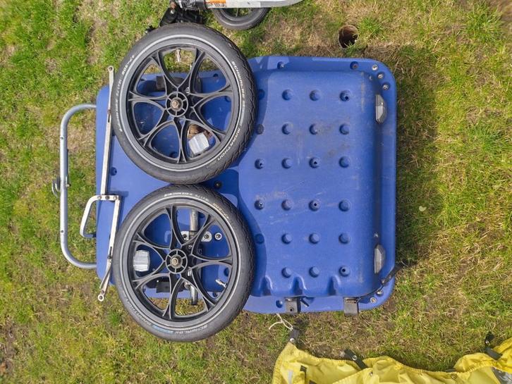 Burley fiets aanhanger, Fietsen en Brommers, Fietsaccessoires | Aanhangers en Karren, Zo goed als nieuw, Kinderkar, 40 tot 60 kg