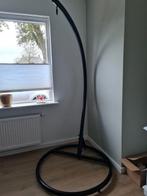 Frame hangstoel zwart gecoat staal, Ophalen, Zo goed als nieuw, Zwart, Eén