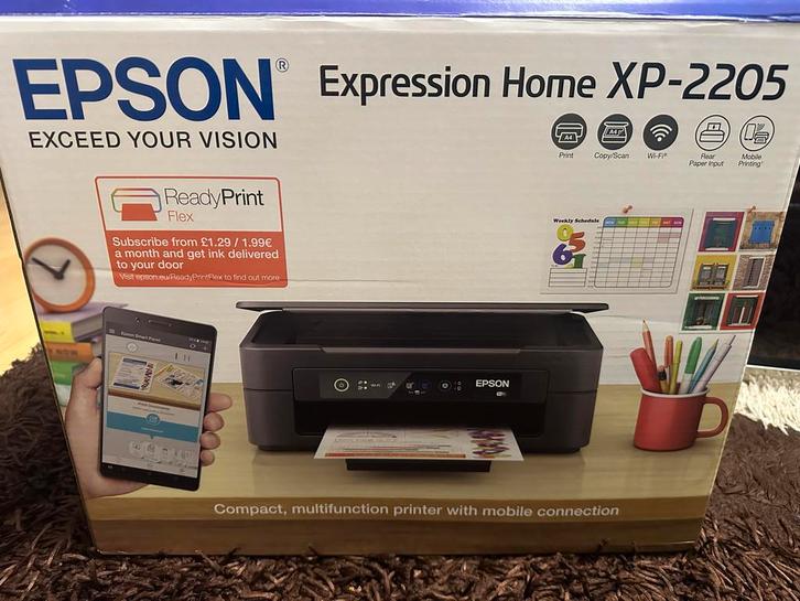 Epson XP-2205 Printer - Nieuw in Doos!, Auto diversen, Autoradio's, Nieuw, Ophalen of Verzenden