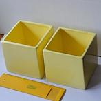 potten bakken voor bloemen planten kaarsen of andere itens, Ophalen of Verzenden, Rond, Minder dan 30 cm