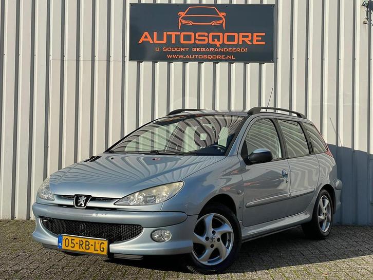 Peugeot 206 SW 1.6-16V XS-line (bj 2005), Auto's, Peugeot, Bedrijf, Te koop, ABS, Airbags, Airconditioning, Alarm, Centrale vergrendeling