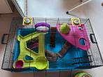 Hamsterkooi (geschikt voor grotere soort), Kooi, Gebruikt, Hamster, 75 tot 110 cm