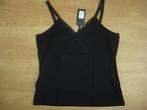 damestop met kant maat 46 zwart Sonix NIEUW, Kleding | Dames, Zwart, Maat 46/48 (XL) of groter, Nieuw, Ophalen of Verzenden