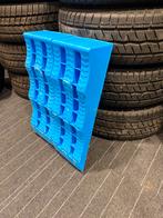 Blauwe oprijblokken voor camper/caravan - set, Caravans en Kamperen, Camper-accessoires, Ophalen of Verzenden, Gebruikt