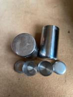 brilliant steel blikken, peper, zoutstrooier en servethouder, Overige materialen, Verzenden, Overige typen, Nieuw