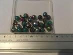 Bonte glazen kralen metallic glans, Verzenden, Nieuw, Kraal