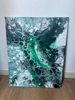 Handgemaakt schilderij abstract, Ophalen