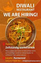 Vacture: Zelfstandige Werkende Kok, 33 - 40 uur, MBO, Starter, Tijdelijk contract