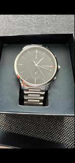 TOMMY HILFIGER HORLOGE, Sieraden, Tassen en Uiterlijk, Horloges | Heren, Ophalen, Zo goed als nieuw, Staal, Overige merken