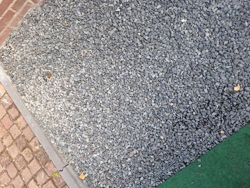 Split, Tuin en Terras, Grind, Keien en Split, Zo goed als nieuw, Split, Grijs, Basalt, Ophalen