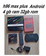 android tv box h96max plus, Audio, Tv en Foto, Mediaspelers, Verzenden, Zo goed als nieuw, HDMI, Zonder harde schijf