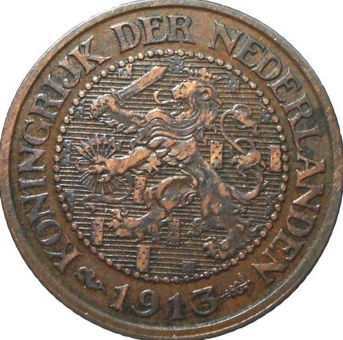 Nederland 2,5 cent 1913, Postzegels en Munten, Munten | Nederland, Losse munt, Koningin Wilhelmina, Ophalen of Verzenden