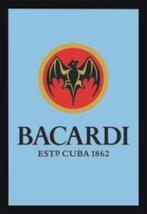 Bacardi Est Cuba 1862 logo reclame spiegel wand decoratie, Verzamelen, Merken en Reclamevoorwerpen, Nieuw, Ophalen of Verzenden