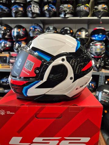 Ls2 advant II red white blue, diverse maten beschikbaar voor biedingen
