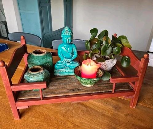 Tafeltuintje etagere bajot minitafeltje tapasplank altaartje, Huis en Inrichting, Woonaccessoires | Dienbladen, Zo goed als nieuw