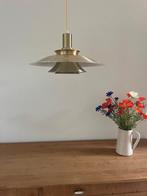 Vintage Deense hanglamp Louis Poulsen style Midcentury, Scandinavisch, Zo goed als nieuw, Metaal, L
