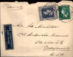 USA - Amsterdam - Frankering - 1946, Envelop, Ophalen of Verzenden