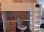Mooie Stuva hoogslaper met bureau en kast, veel opbergruimte, Kinderen en Baby's, Ophalen of Verzenden, Hoogslaper