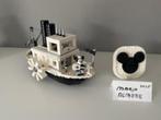 Mickey mouse Steamboat Willie, Kinderen en Baby's, Speelgoed | Duplo en Lego, Ophalen, Zo goed als nieuw, Complete set