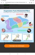 Neksteun hoofdkussen orthopedisch, Huis en Inrichting, Woonaccessoires | Kussens, Ophalen of Verzenden, Nieuw, Wit, Rechthoekig