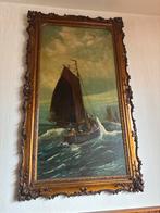 Groot maritiem schilderij – L. Heemkerk (140  80 cm), Ophalen