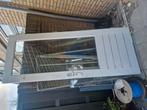 hardhouten buitendeur, Ophalen, Gebruikt, Buitendeur, 200 tot 215 cm